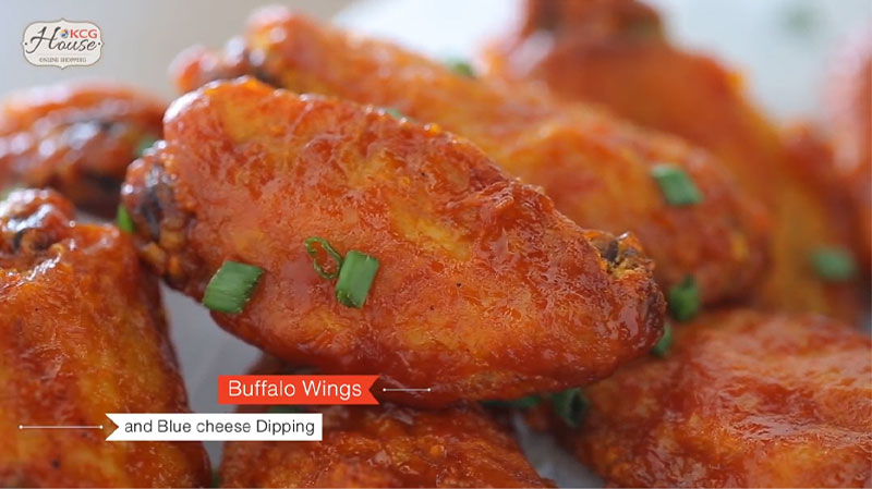 Oh My Dish by KCG Ep 2 buffalo wings &blue cheese dipping