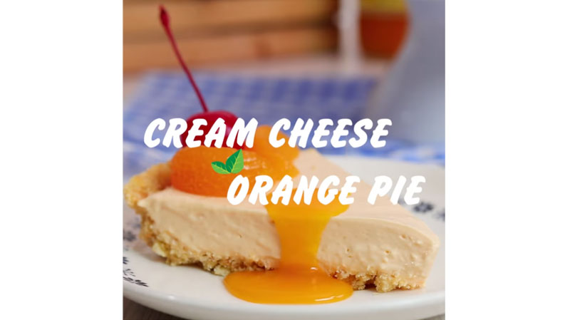 Cream Cheese Orange Pie