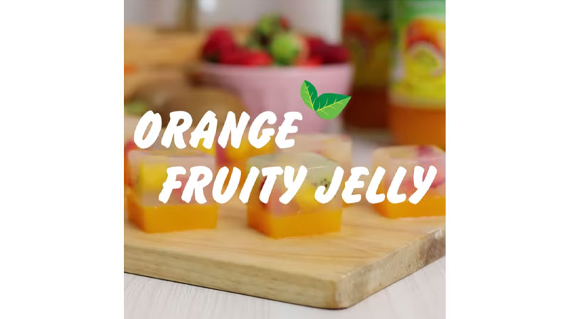Orange Fruity Jelly
