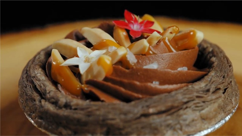 Premio AOKUN : Chocolate Salted Caramel Tart (ทาร์ตช็อคโกแลต ซอลต์เต็ดคาราเมล)