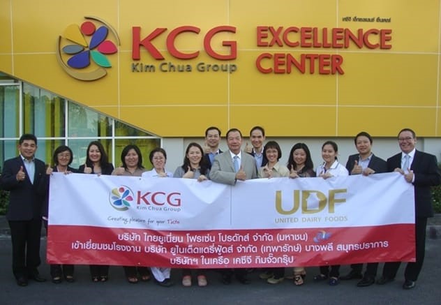 Thai Union Frozen Products PCL. (TUF) visits United Dairy Foods (Theparak) Factory