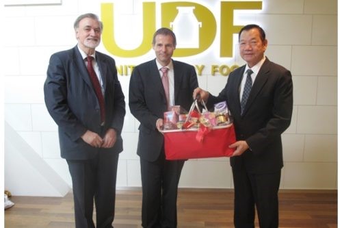 Belgian Ambassador to the Kingdom of Thailand visited United Dairy Foods Factory (Theparak)