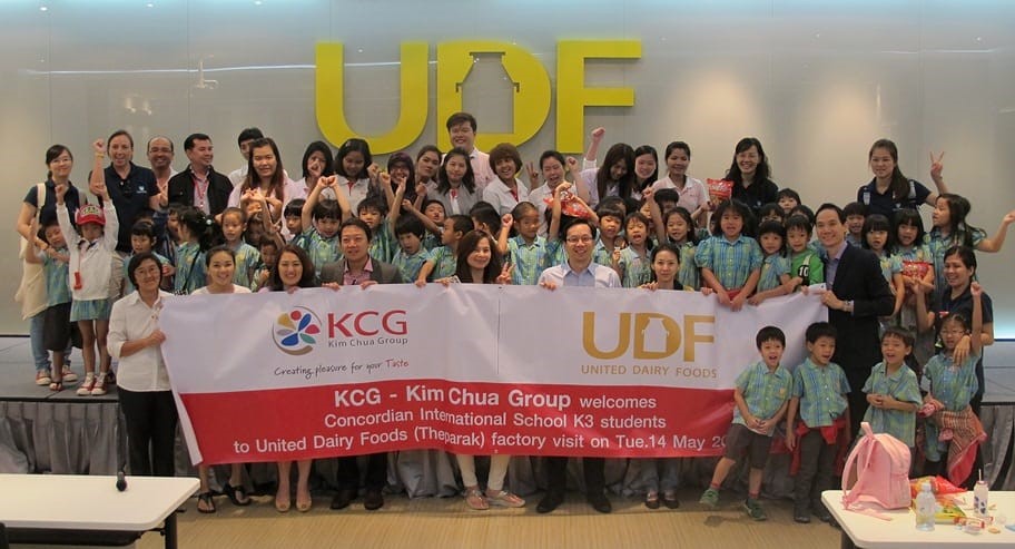 Concordian International School Students Visit United Dairy Foods (Theparak)