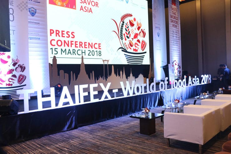 Press Conference THAIFEX – World of Food Asia 2018