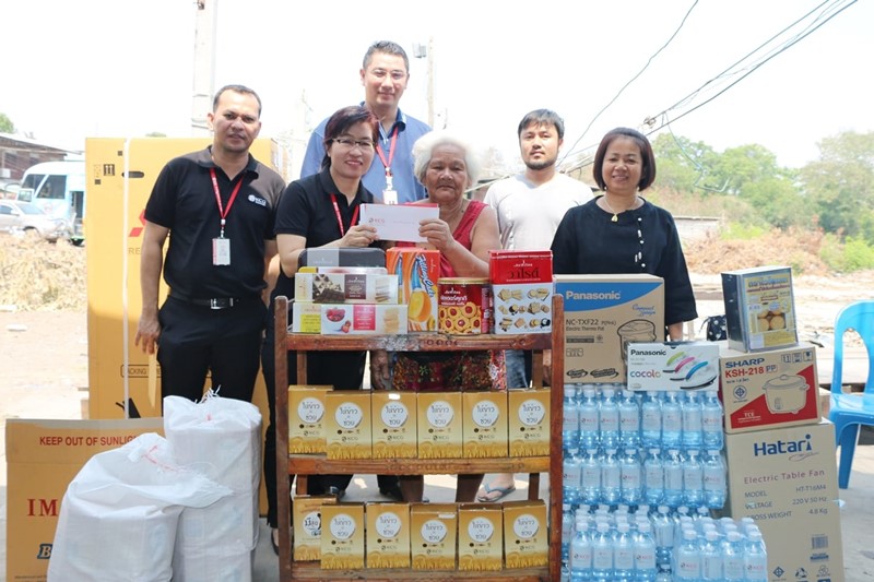 KCG Supports Fire Victims